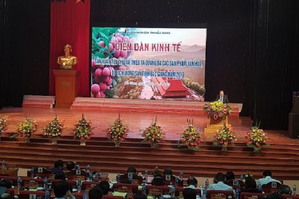 Hơn 500 doanh nghiệp tham dự diễn đàn kết nối tiêu thụ sản phẩm nông sản tỉnh Bắc Giang năm 2019 - Hình 1