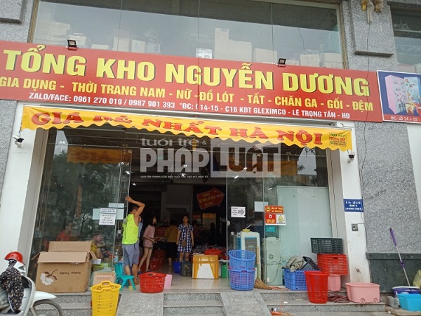 Xuất hiện tổng kho có nhiều mặt hàng không rõ nguồn gốc!