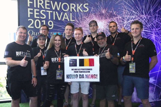 Hai đội pháo hoa Brazil và Bỉ đến Đà Nẵng - Hình 3