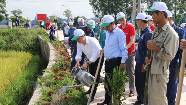 Bắc Ninh: Trồng cây hưởng ứng tháng hành động vì môi trường năm 2019 - Hình 1