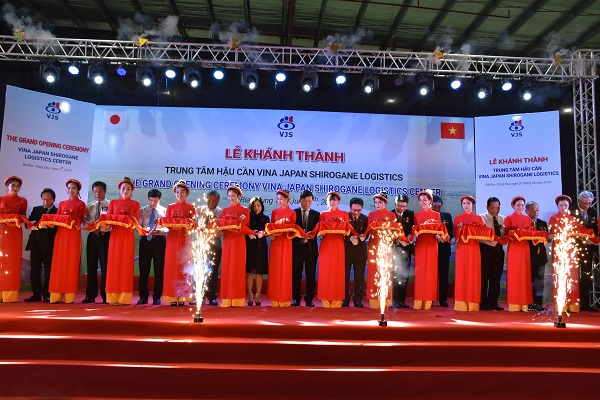 Bà Rịa-Vũng Tàu: Khánh thành Trung tâm Hậu cần Vina Japan Shirogane Logistic