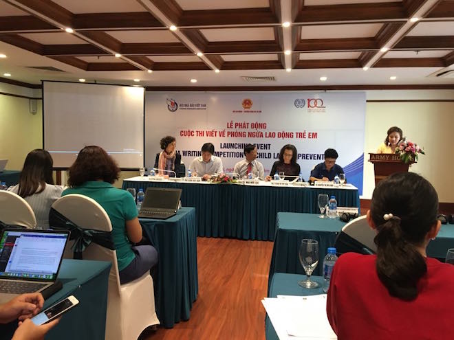 Chính thức phát động cuộc thi viết về “Phòng ngừa lao động trẻ em”