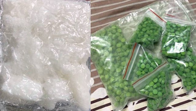 Đà Nẵng: Bắt vụ vận chuyển 1 kg ma túy đá và 1.100 viên thuốc lắc - Hình 1