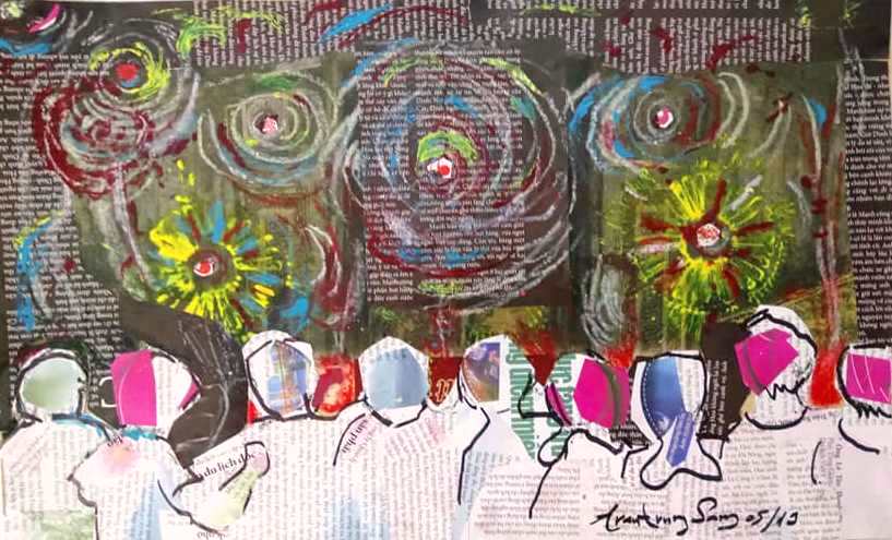 Nhà báo - Nhà văn - Họa sỹ Trần Trung Sáng: Sáng tác là sự giải tỏa… - Hình 7