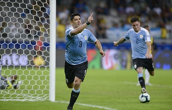 Copa America 2019: Uruguay thắng đậm Ecuador trong trận đấu ra quân