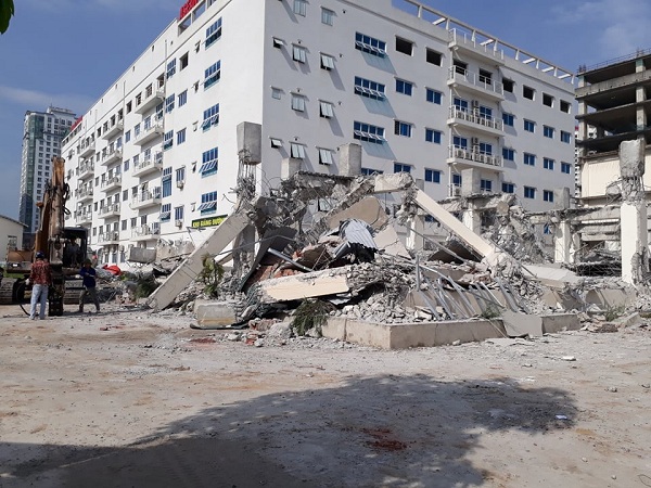 Công ty CP Đầu tư PT giáo dục - TDS Việt Nam vi phạm TTXD: Tiến hành cưỡng chế!