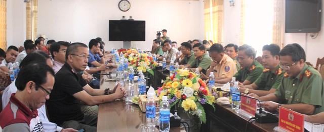 Quảng Nam: Công an tỉnh gặp mặt báo chí