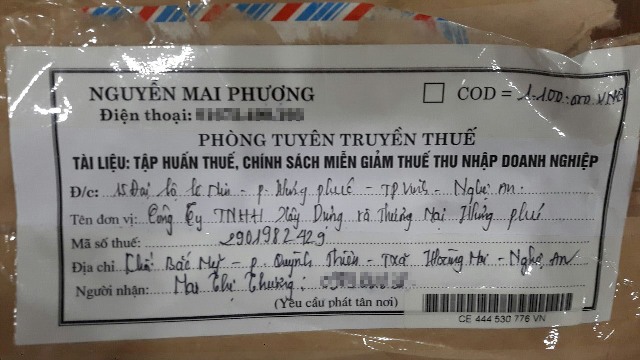 Giả danh cán bộ ngành thuế “ép” doanh nghiệp mua tài liệu với giá cắt cổ