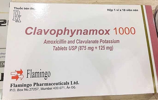 Thu hồi thuốc viên nén bao phim Clavophynamox 1000 do không đạt tiêu chuẩn chất lượng - Hình 1