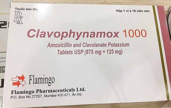 Thu hồi thuốc viên nén bao phim Clavophynamox 1000 do không đạt tiêu chuẩn chất lượng