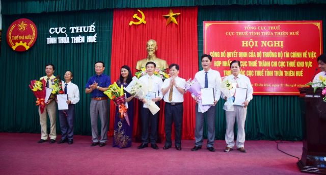 Thừa Thiên Huế: Hợp nhất 5 chi cục thuế trực thuộc Cục Thuế tỉnh