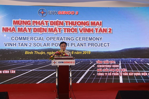 Mừng phát điện thương mại Nhà máy Điện mặt trời Vĩnh Tân 2 - Hình 2