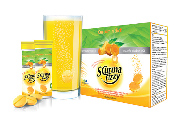 SCurma Fizzy - Thực phẩm chức năng giúp người tiêu dùng cải thiện bệnh lý dạ dày - Hình 1