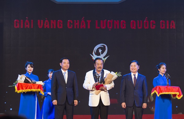 CEO Trần Quí Thanh: “Giải Vàng Chất lượng quốc gia khẳng định doanh nghiệp sản xuất, kinh doanh sản phẩm, dịch vụ đẳng cấp thế giới” - Hình 1