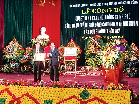 Thái Nguyên: TP. Sông Công tăng tốc để về đích đúng hẹn