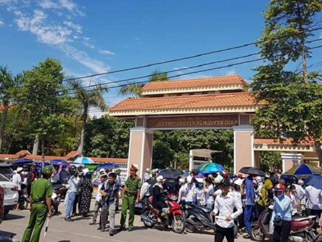 Kỳ thi THPT Quốc gia 2019 tại Quảng Bình diễn ra an toàn, nghiêm túc - Hình 1