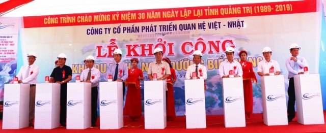 Quảng Trị: Khởi công liên tiếp 2 khu du lịch biển trên 1.800 tỷ đồng