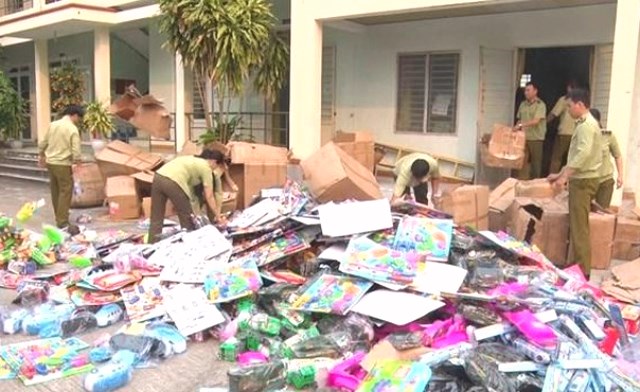 Quảng Nam: Xử lý 794 vụ vi phạm về hàng lậu, gian lận thương mại, hàng giả