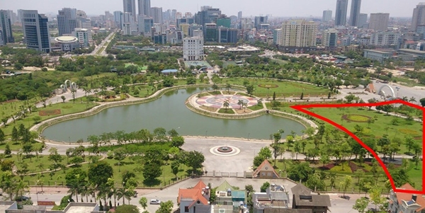 Hà Nội: Tạm dừng nghiên cứu đề xuất 'xẻ thịt' công viên Cầu Giấy làm bãi đỗ xe - Hình 1