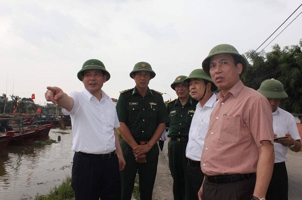 Thái Bình: Các đơn vị trực 24/24 giờ để ứng phó bão số 2 - Hình 2