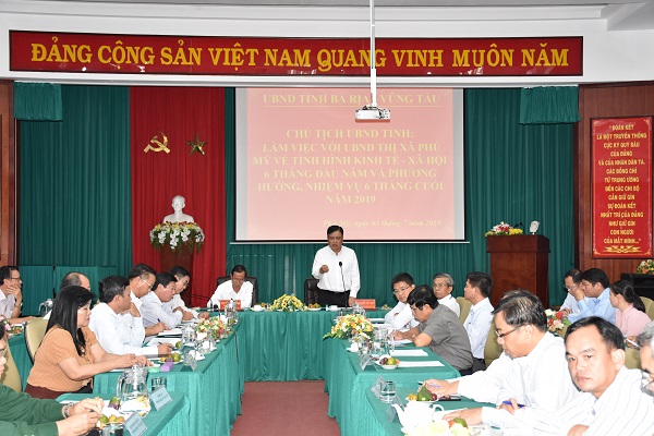 BR-VT: TX. Phú Mỹ, 6 tháng đầu năm, tổng giá trị sản xuất địa phương đạt 15.226,6 tỷ đồng