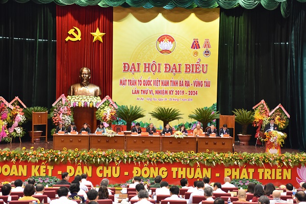 BR-VT: Đại hội Đại biểu Mặt trận Tổ quốc Việt Nam tỉnh BR-VT lần thứ VI, nhiệm kỳ 2019-2024 - Hình 1
