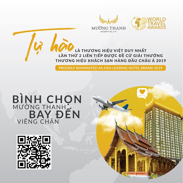 “Bình chọn Mường Thanh – Bay tới Viêng Chăn”