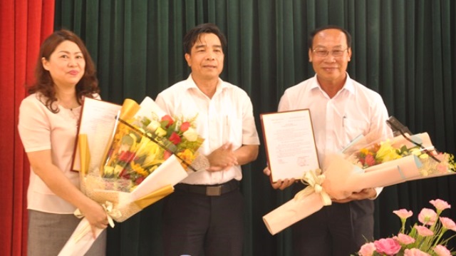 Quảng Nam: Trao quyết định điều động, bổ nhiệm Trưởng ban Tuyên giáo, Trưởng ban Dân vận Tỉnh ủy - Hình 1