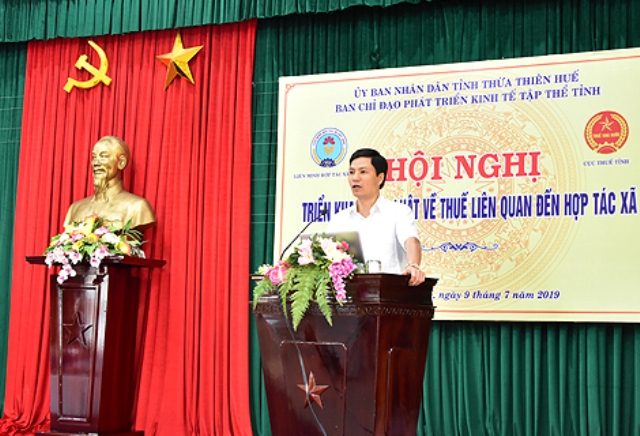 Huế: Triển khai pháp luật về thuế cho các Hợp tác xã