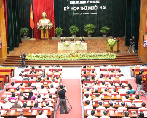 Vĩnh Phúc: Khai mạc kỳ họp thứ 12, HĐND tỉnh khóa XVI