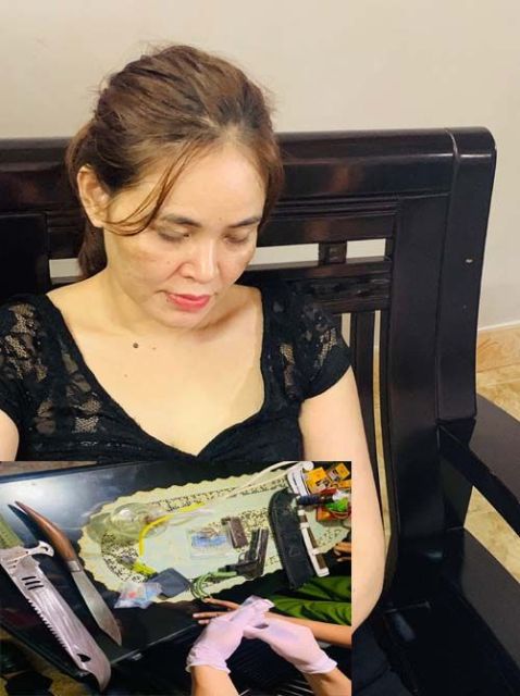 Thanh Hóa: “Bóng hồng” bị bắt giữ khi tàng trữ ma túy và súng quân dụng