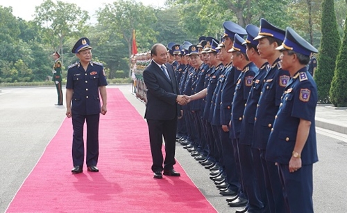 Thủ tướng làm việc với Bộ Tư lệnh Cảnh sát biển