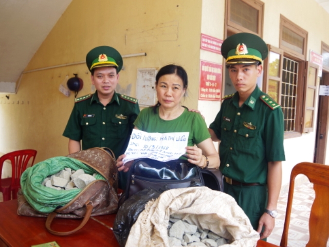 Quảng Trị: Bắt đối tượng vận chuyển 25,5 kg thuốc nổ