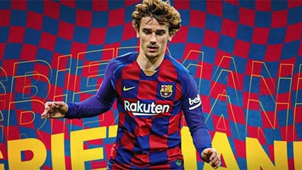 Ngôi sao người Pháp Antoine Griezmann chính thức gia nhập ‘Gã khổng lồ xứ Catalan’