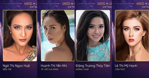 Lộ diện dàn ứng viên đầu tiên của Hoa hậu Hoàn vũ Việt Nam 2019