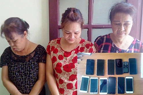 Thanh Hóa: Bắt nhóm “nữ quái” chuyên trộm đồ của khách du lịch ở Sầm Sơn - Hình 1