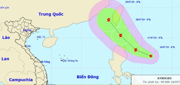 Xuất hiện áp thấp nhiệt đới gần Biển Đông, khả năng mạnh thành bão - Hình 1