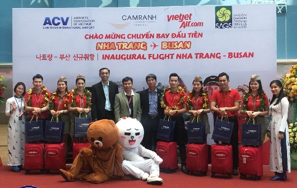 Vietjet: Khai trương đường bay thẳng Nha Trang - Busan