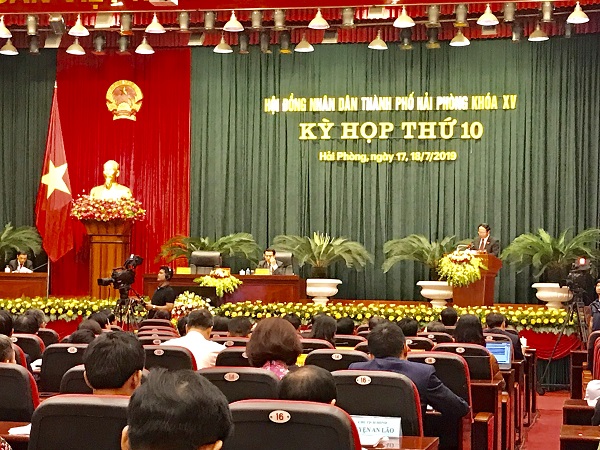 Kỳ họp thứ 10 HĐND thành phố Hải Phòng khóa XV nhiệm kỳ 2016-2021 thông qua nhiều nội dung phát triển KT-XH