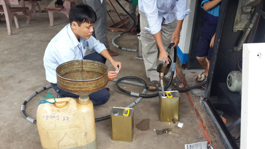 Thanh Hóa: Tăng cường đấu tranh, xử lý các hành vi sản xuất, buôn bán xăng dầu giả, kém chất lượng