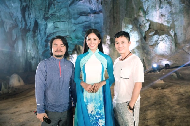 Lễ hội hang động Quảng Bình 2019: Hoa hậu Tiểu Vy cùng ê kíp trước giờ G - Hình 8