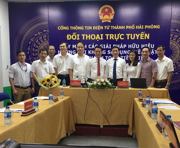 Hải Phòng: Đối thoại trực tuyến về các giải pháp thanh toán tiền điện không dùng tiền mặt
