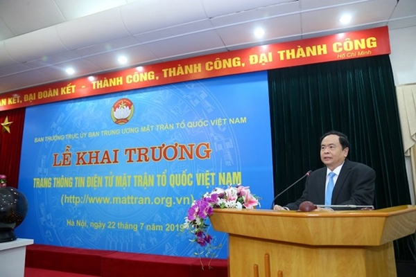 Khai trương Trang thông tin điện tử mới Mặt trận Tổ quốc Việt Nam - Hình 3