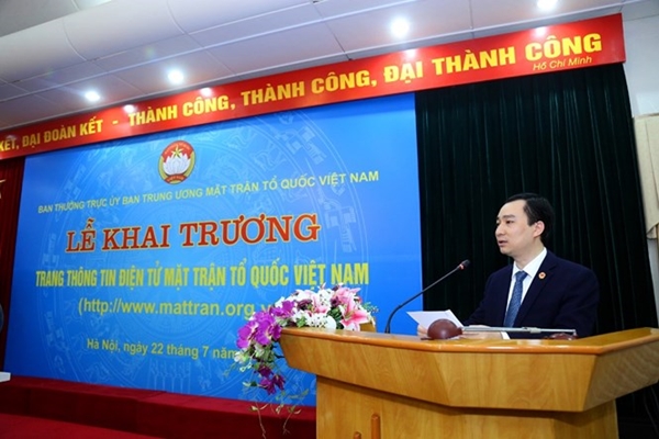 Khai trương Trang thông tin điện tử mới Mặt trận Tổ quốc Việt Nam - Hình 4