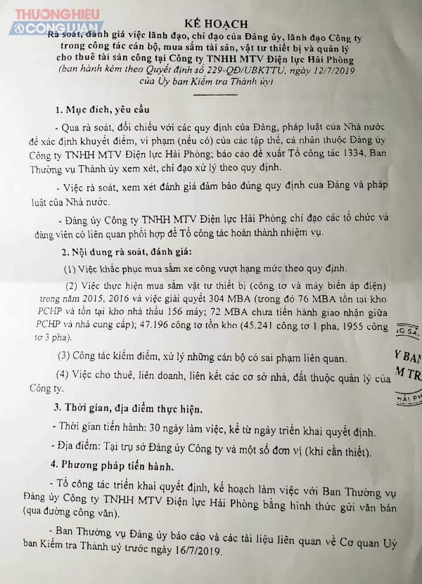 Vụ PC Hải Phòng cho thuê nhà, đất trái thẩm quyền: UBKT Thành ủy Hải Phòng vào cuộc - Hình 2