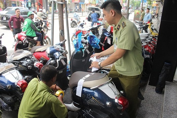 Hà Nội: Phát hiện 18 chiếc xe gắn máy có dung tích không đúng tiêu chuẩn công bố