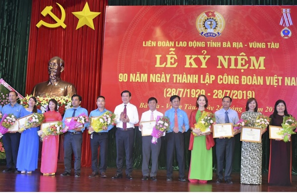 BR-VR: Kỷ niệm 90 năm ngày thành lập Công đoàn Việt Nam (28/7/1929 - 28/7/2019) - Hình 1