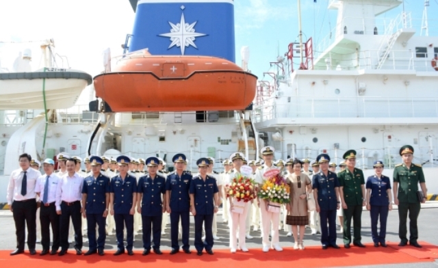 Tàu huấn luyện Kojima Nhật Bản thăm hữu nghị TP. Đà Nẵng - Hình 2
