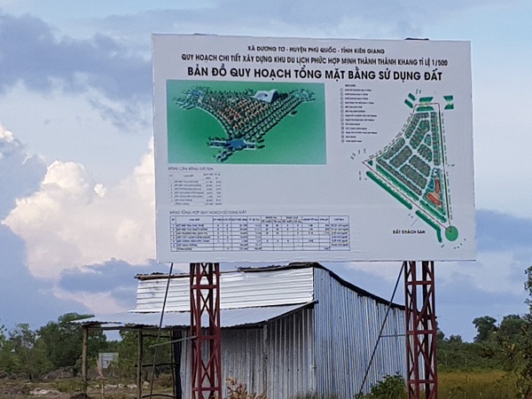 Phú Quốc (Kiên Giang): Vì sao chưa thu hồi dự án Khu du lịch phức hợp Minh Thành Khang?