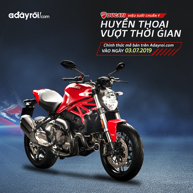 Mua xe PKL Ducati trả góp lãi suất 0% siêu ưu đãi chỉ có trên Adayroi - Hình 1